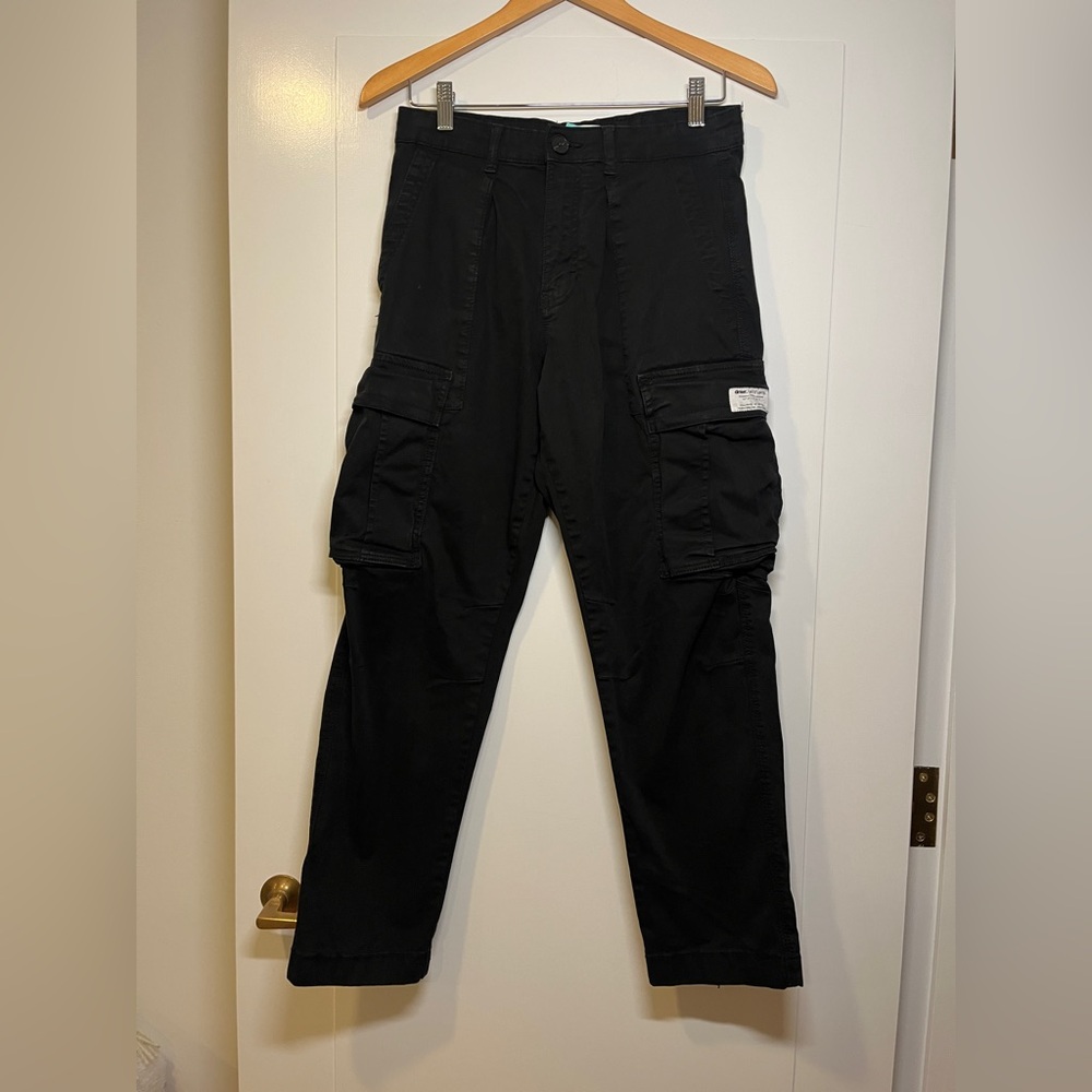 Zara Men's Black Cargo Pants